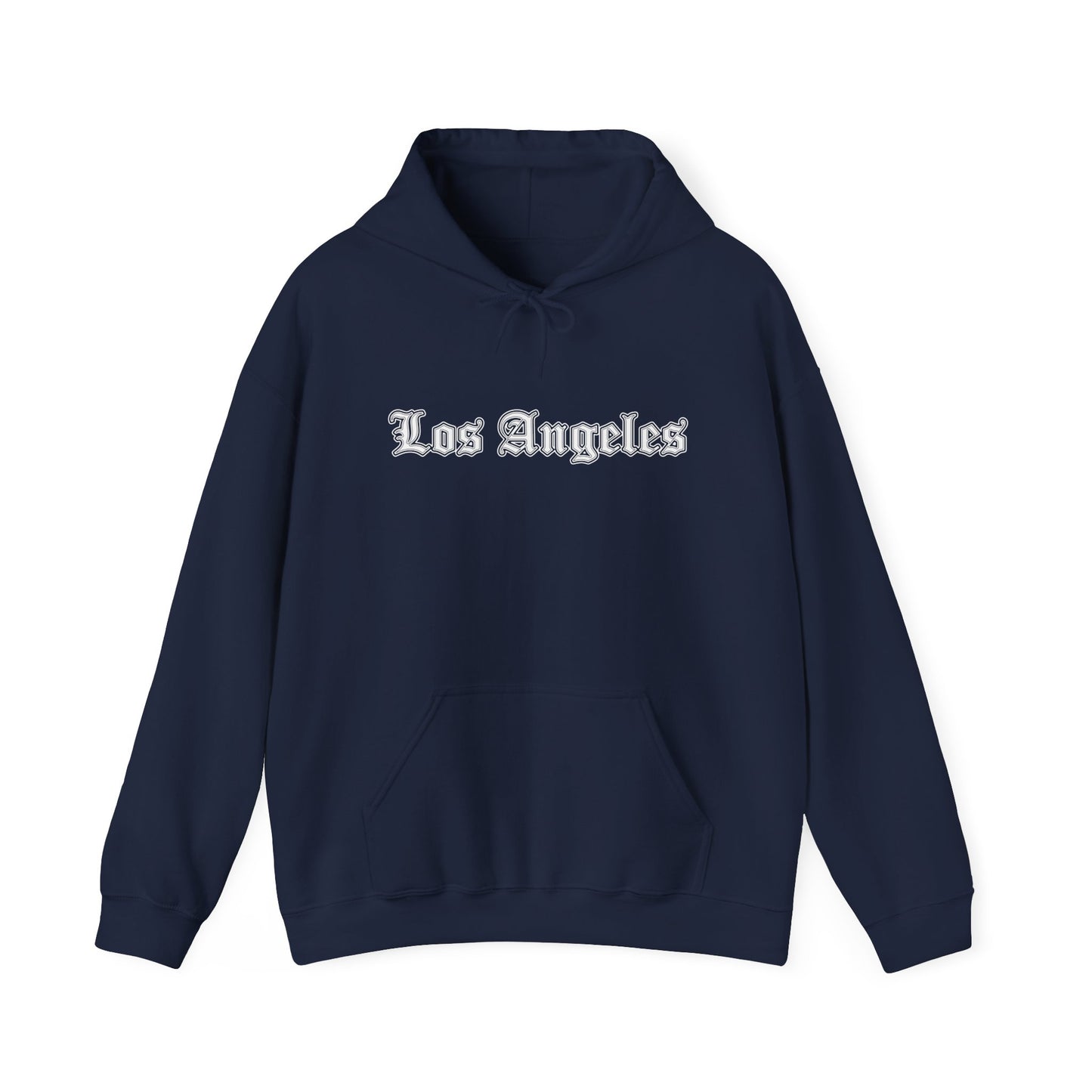Los Angeles Gothic Hoodie - Cozy Streetwear, Unisex Sweatshirt, Perfect for Casual Outfits, Gift for Travelers, Vintage Aesthetic