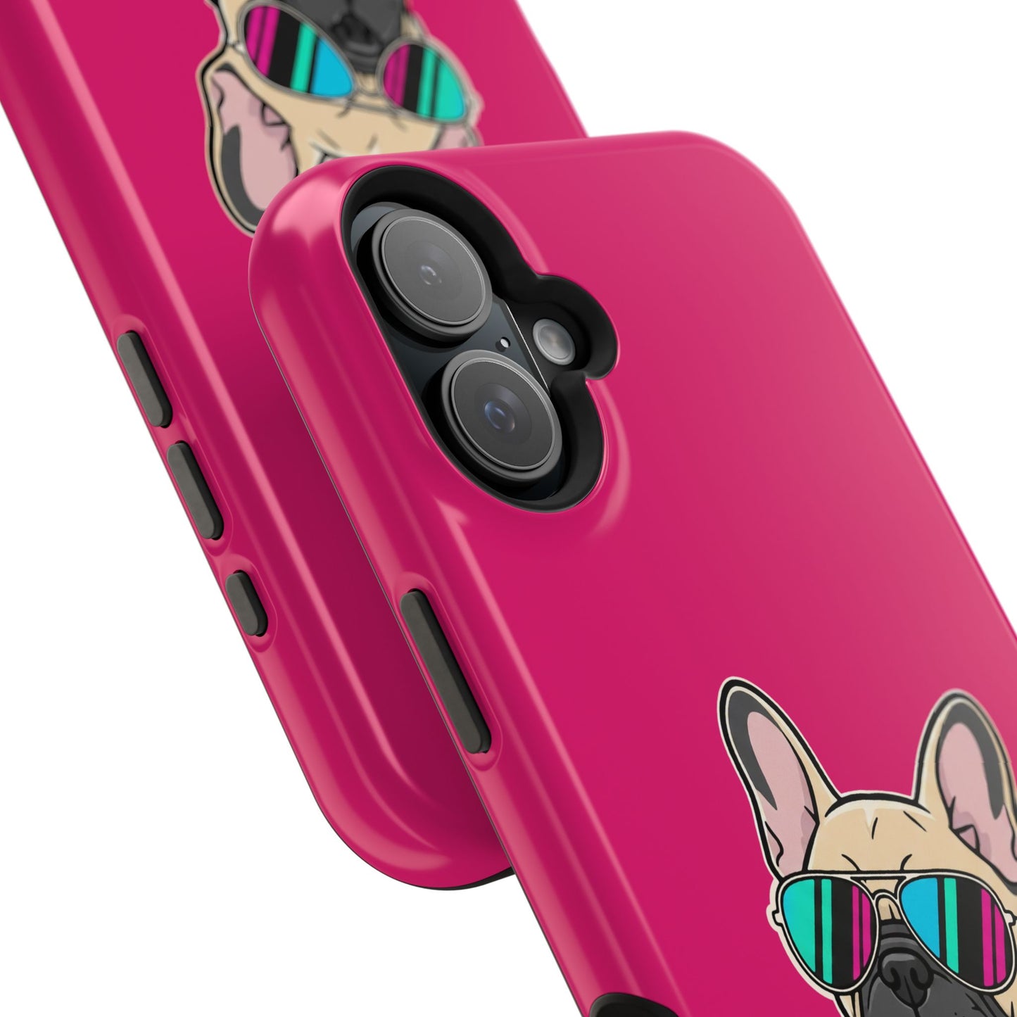 French Bulldog with Sunglasses - Magnetic Phone Case