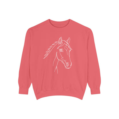 Horse Portrait Sketch - Sweatshirt