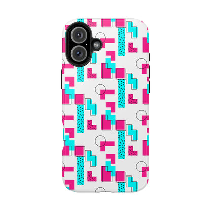 Retro Geometric Vibes - Phone Case