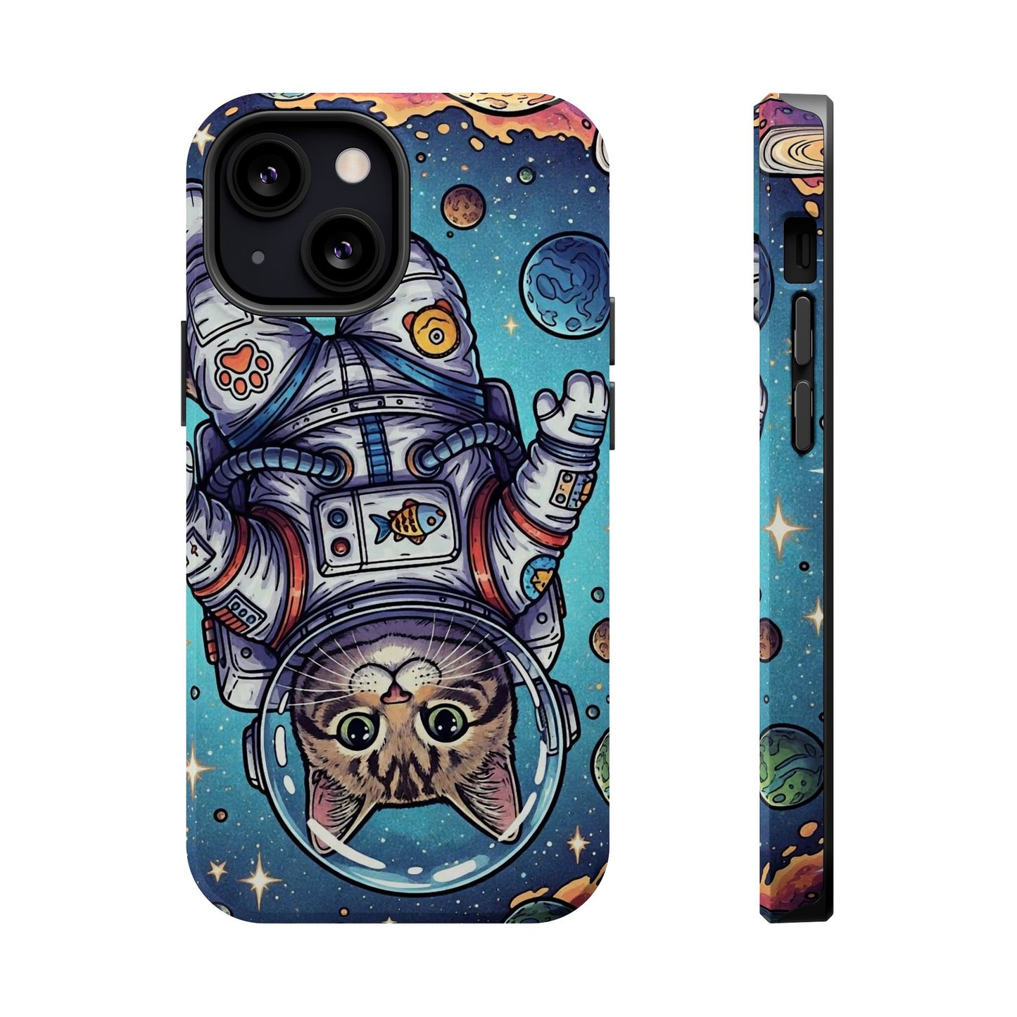Astronaut Cat - Magnetic Phone Case