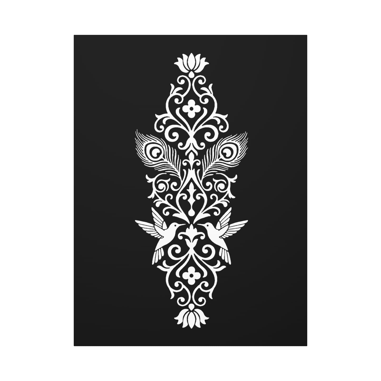 Hummingbird Soulmates - Stretched Canvas