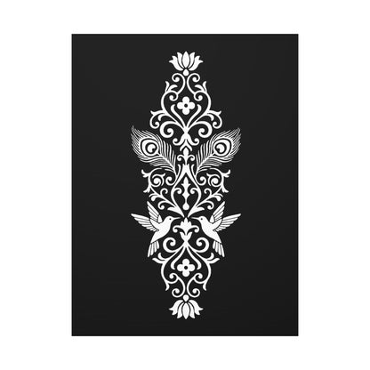 Hummingbird Soulmates - Stretched Canvas