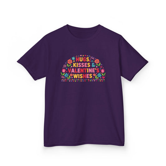 Hugs, Kisses & Valentine’s Wishes - Kids Tee