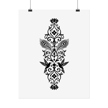 Hummingbird Soulmates - Rolled Poster