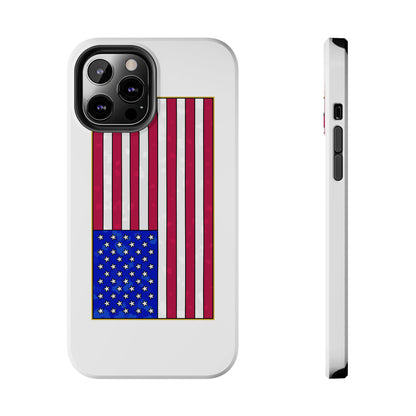 New Glory American Flag (Gold Edge Edition) - Phone Case
