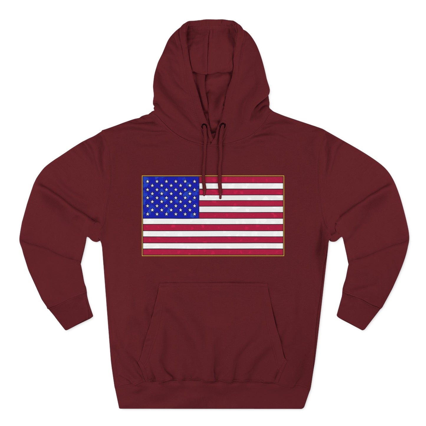 New Glory American Flag (Gold Edge Edition) - Hoodie