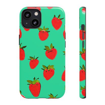 Strawberry Pattern - Phone Case