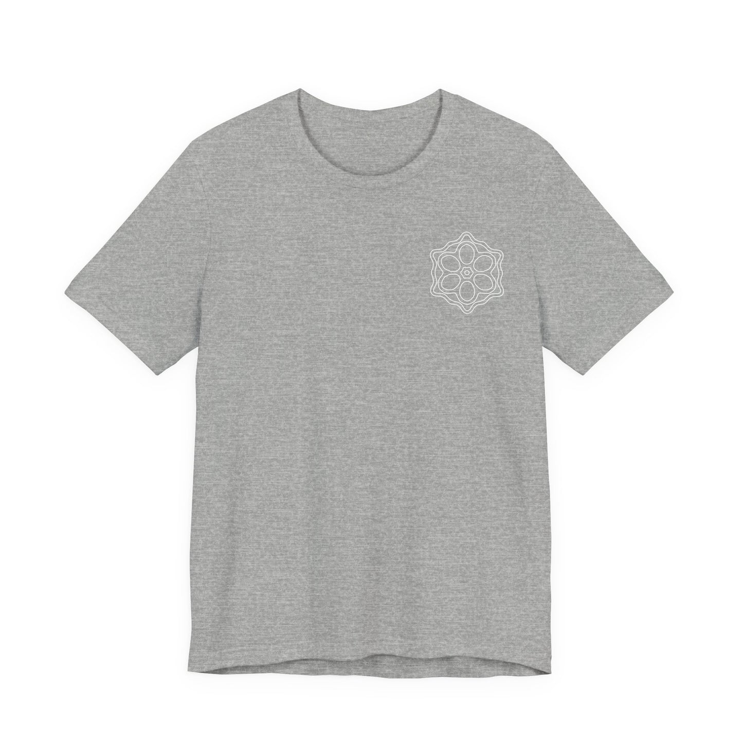 Unisex Boho Mandala Tee, Relaxed Fit Cotton Shirt, Perfect for Yoga Lovers, Meditation, Gift for Her, Vacation Wear, Everyday Comfort