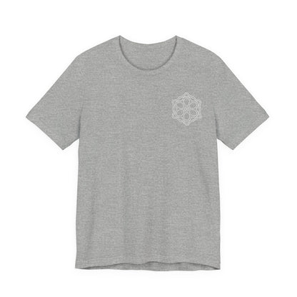 Unisex Boho Mandala Tee, Relaxed Fit Cotton Shirt, Perfect for Yoga Lovers, Meditation, Gift for Her, Vacation Wear, Everyday Comfort