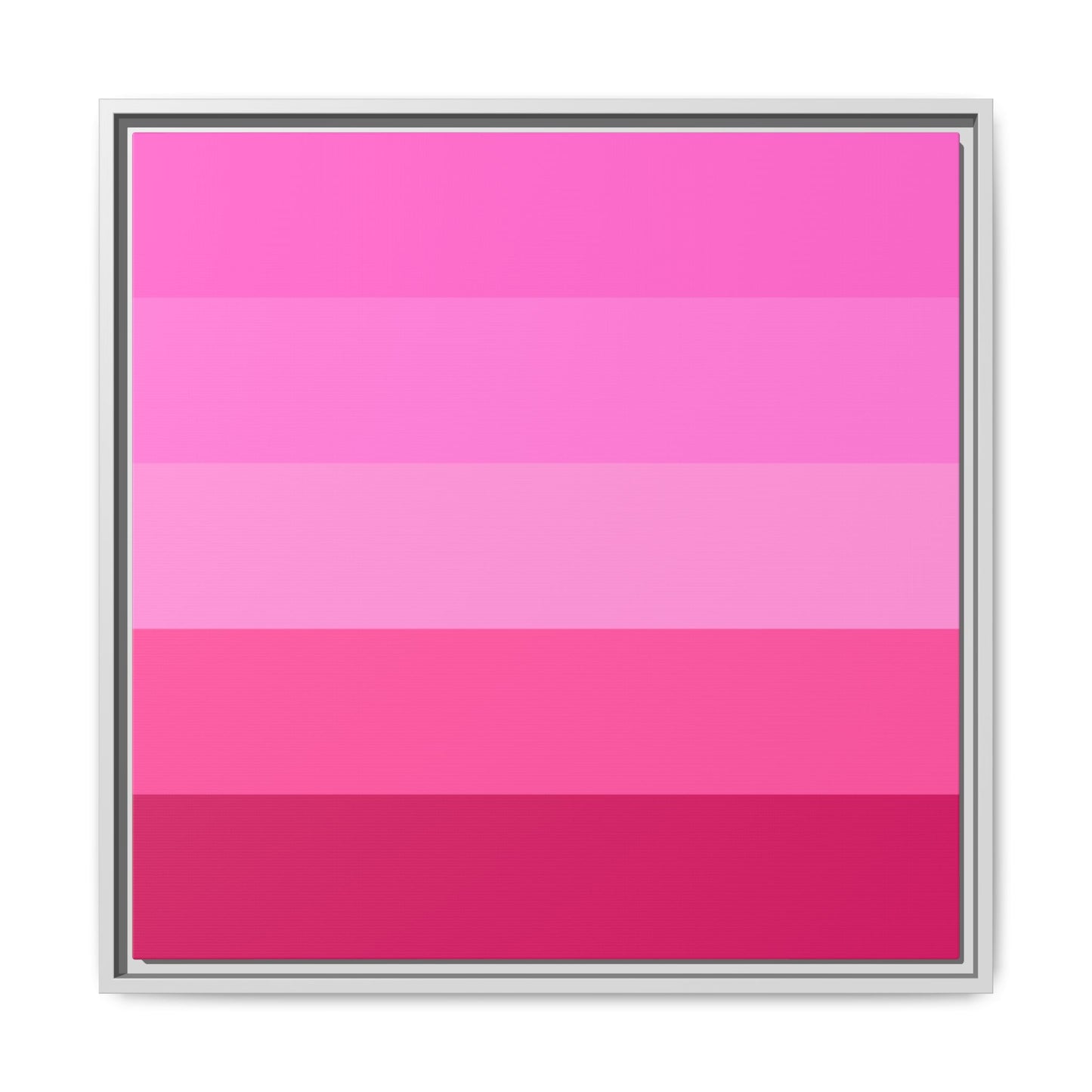 Valentine Rose Colors - Framed Canvas