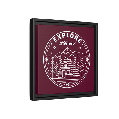 Explore Wilderness - Framed Canvas