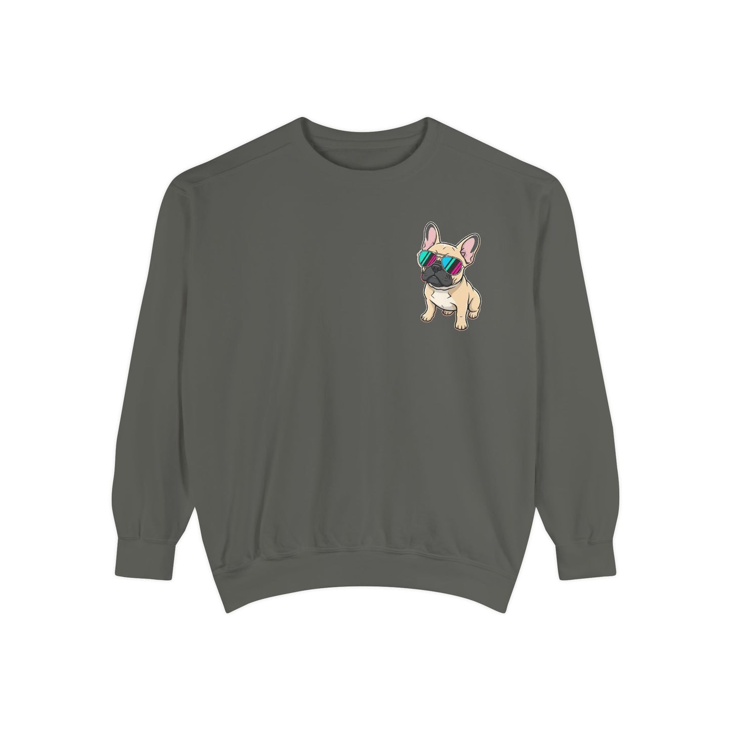French Bulldog with Sunglasses - Sweatshirt