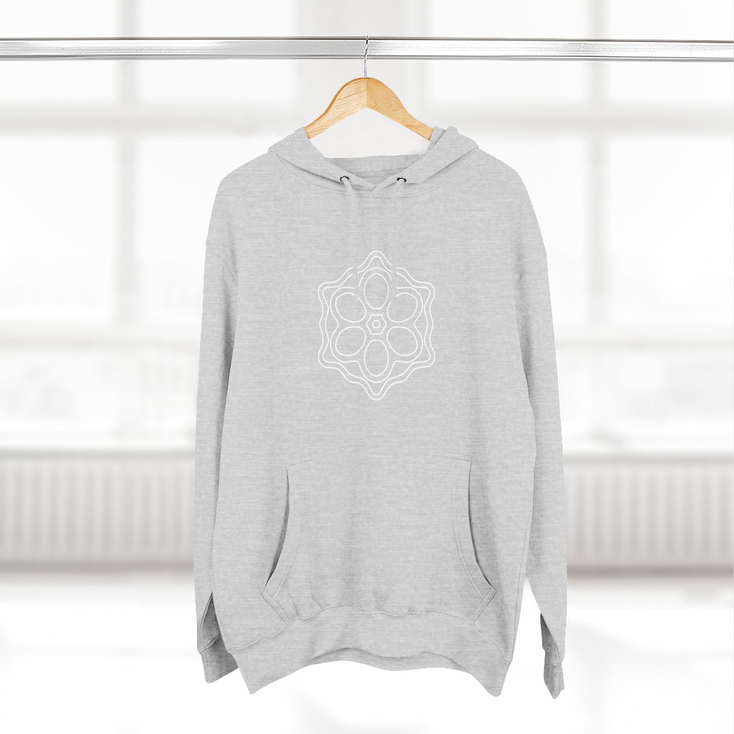 Cozy Three-Panel Fleece Hoodie, Perfect for Fall, Casual Outfit, Gift for Her, Layering Essential, Relaxed Style