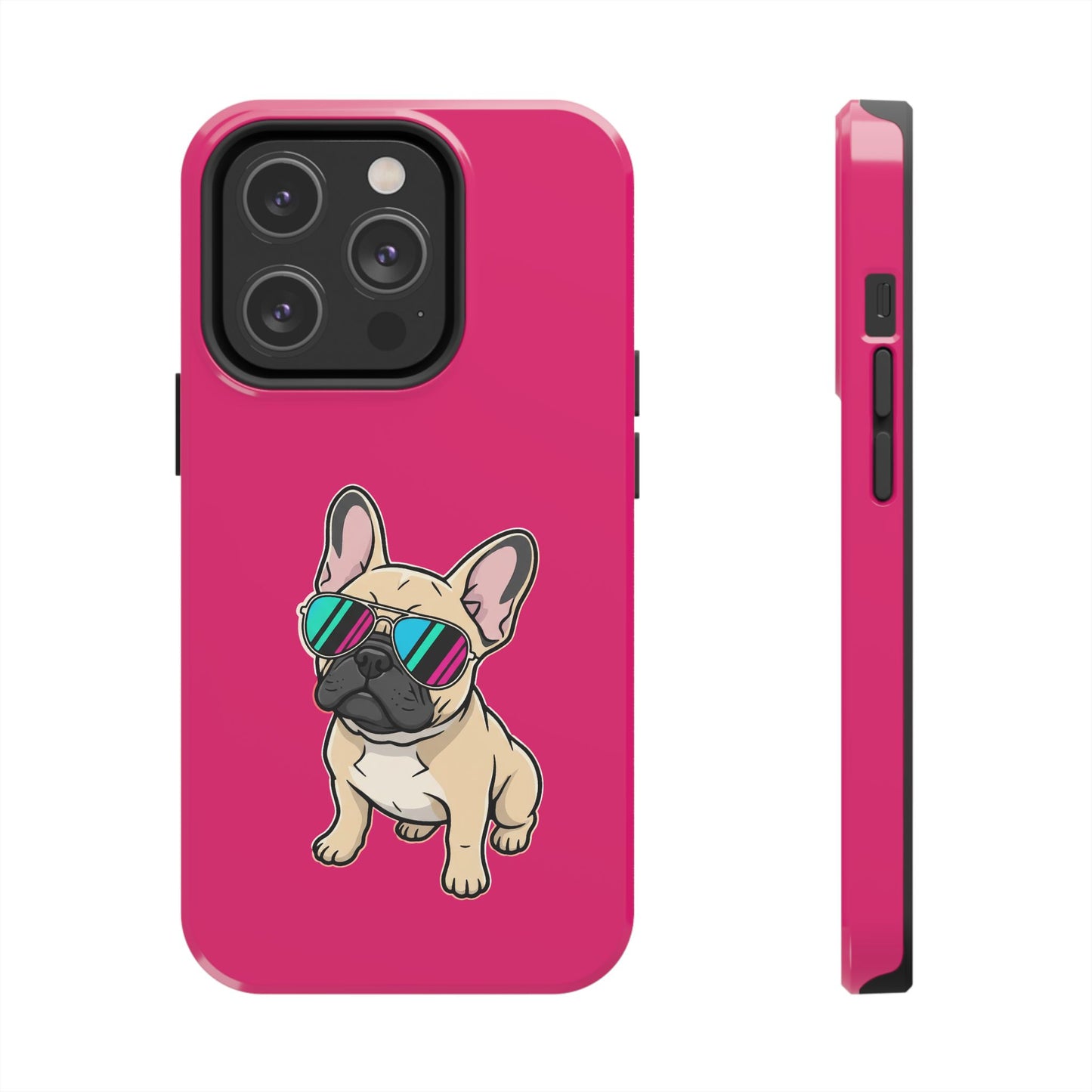 French Bulldog with Sunglasses - Phone Case
