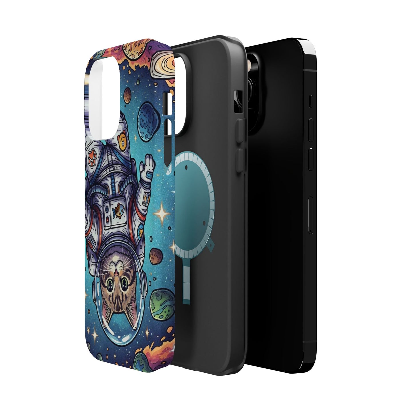 Astronaut Cat - Magnetic Phone Case
