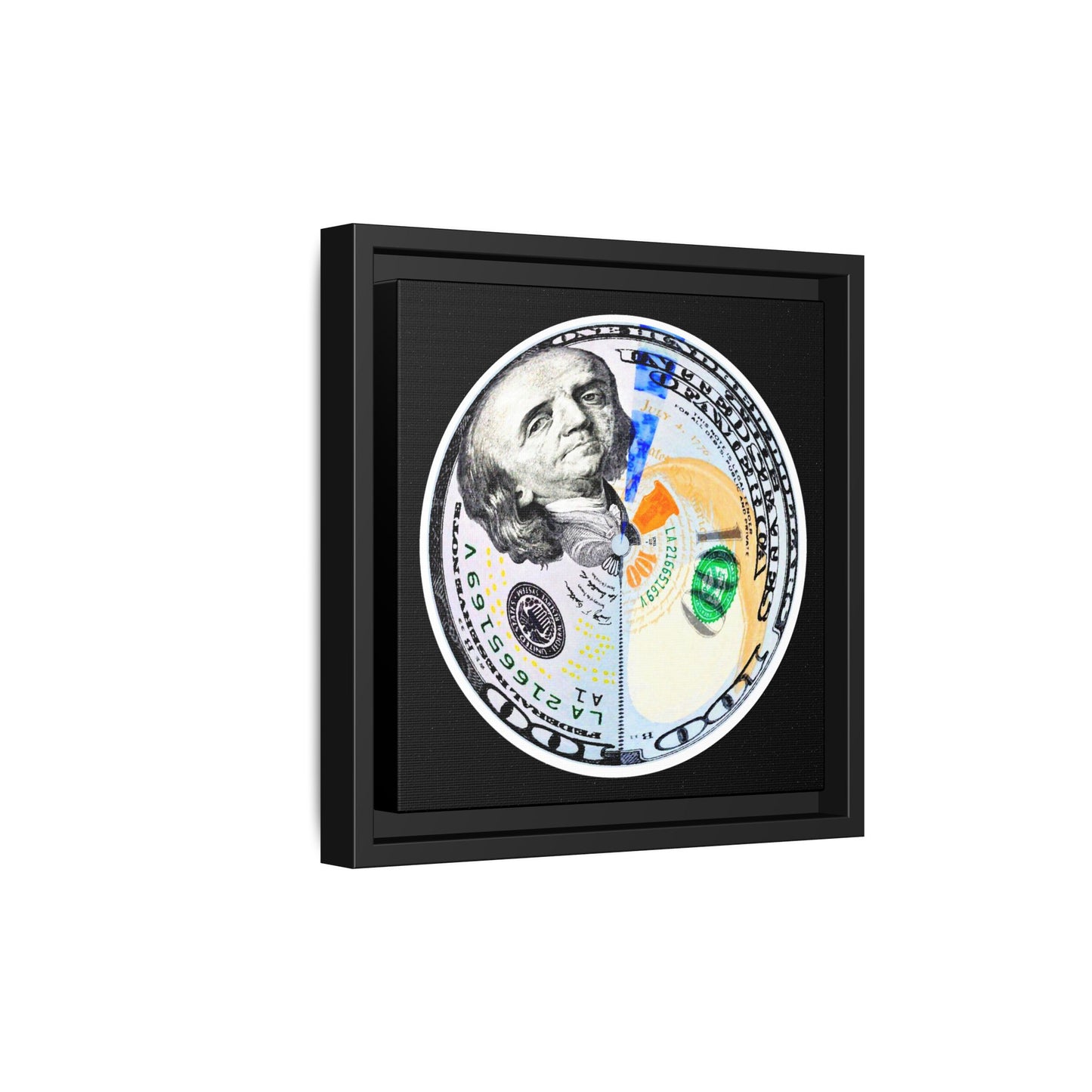 THE MOONEY - Framed Canvas