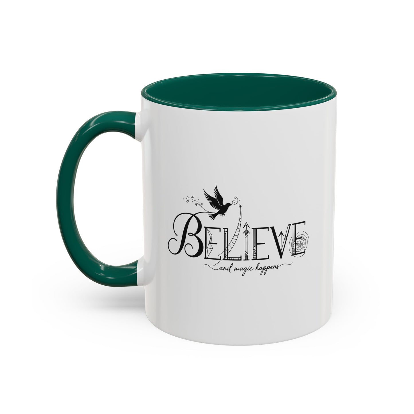 Believe and Magic Happens - Colorful Mug