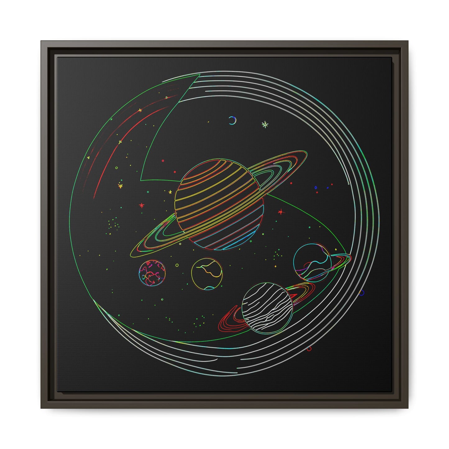 COSMOFX - Framed Canvas