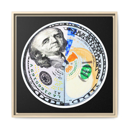 THE MOONEY - Framed Canvas