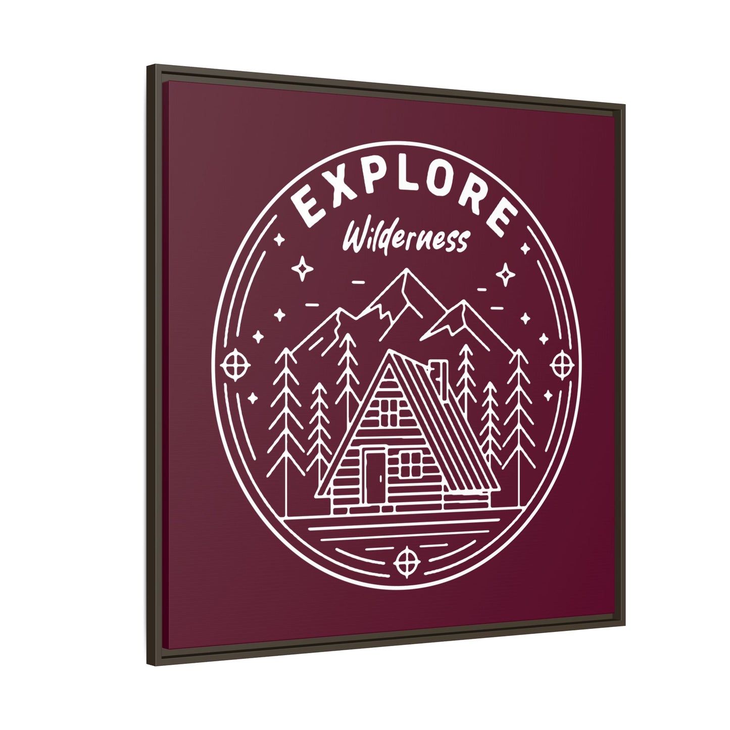 Explore Wilderness - Framed Canvas