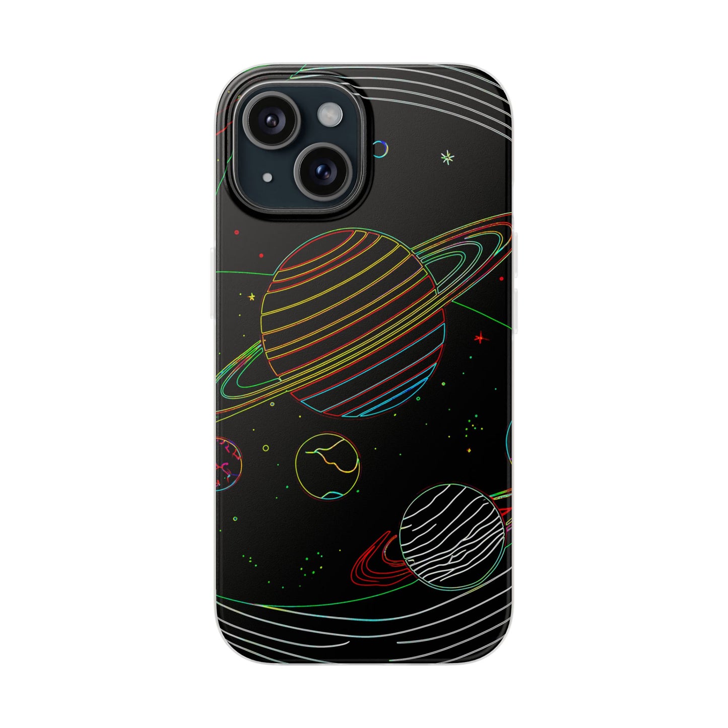 Galaxy-Inspired Flexi Cases, Vibrant Phone Covers, Space-Themed Accessories, Cosmic Gifts for Astronomers, Unique Phone Protectors