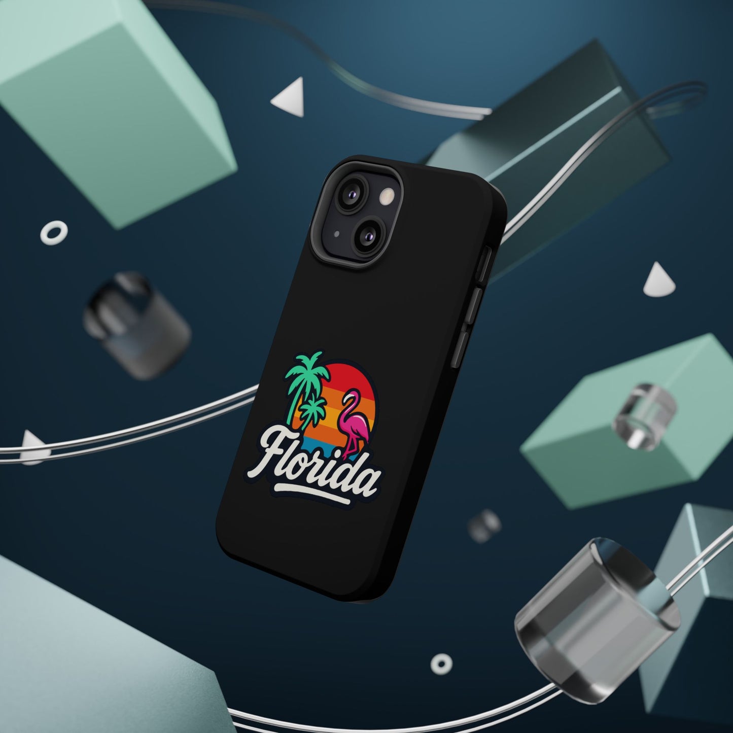 Florida Sunset Palm - Magnetic Phone Case