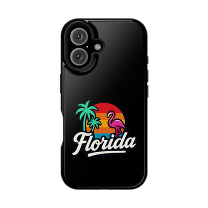 Florida Sunset Palm - Magnetic Phone Case