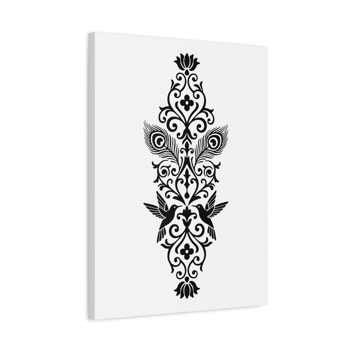 Hummingbird Soulmates - Stretched Canvas