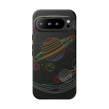 Galactic Tough Phone Case, Starry Space Protection, Unique Gift for Astronomers, Celestial Accessories, Trendy Space Lovers