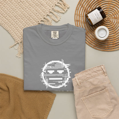 I’m Fine Glitched Smiley - T-Shirt