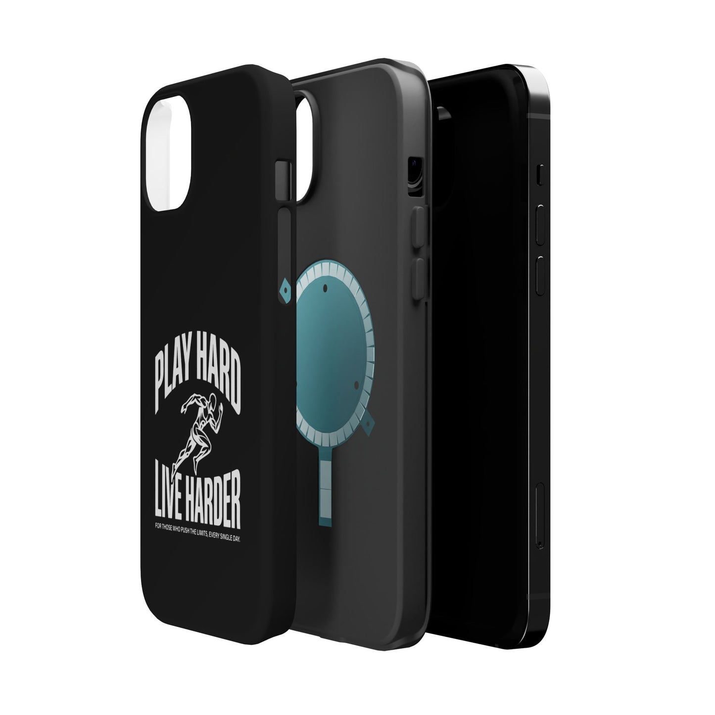Play Hard / Live Harder - Magnetic Phone Case