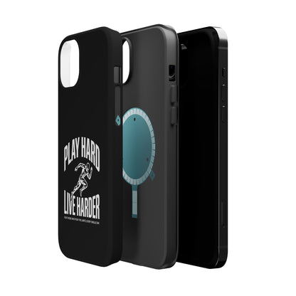 Play Hard / Live Harder - Magnetic Phone Case
