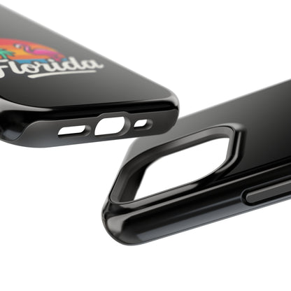 Florida Sunset Palm - Magnetic Phone Case
