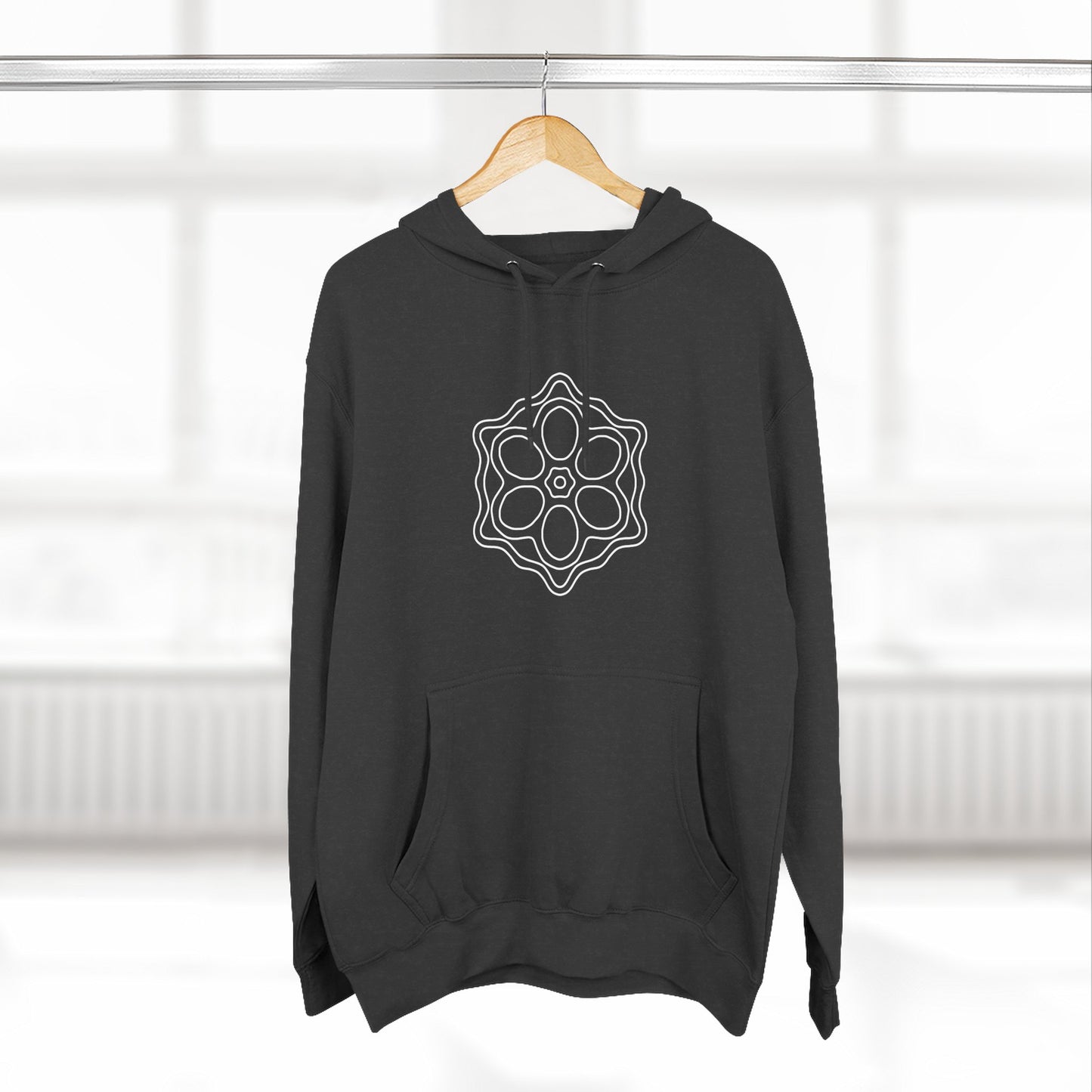Cozy Three-Panel Fleece Hoodie, Perfect for Fall, Casual Outfit, Gift for Her, Layering Essential, Relaxed Style