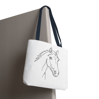 Horse Portrait Sketch - Tote Bag