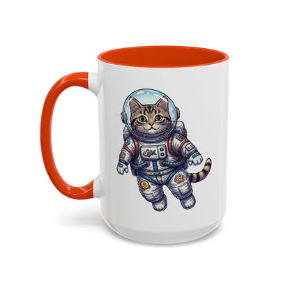 Astronaut Cat - Colorful Mug