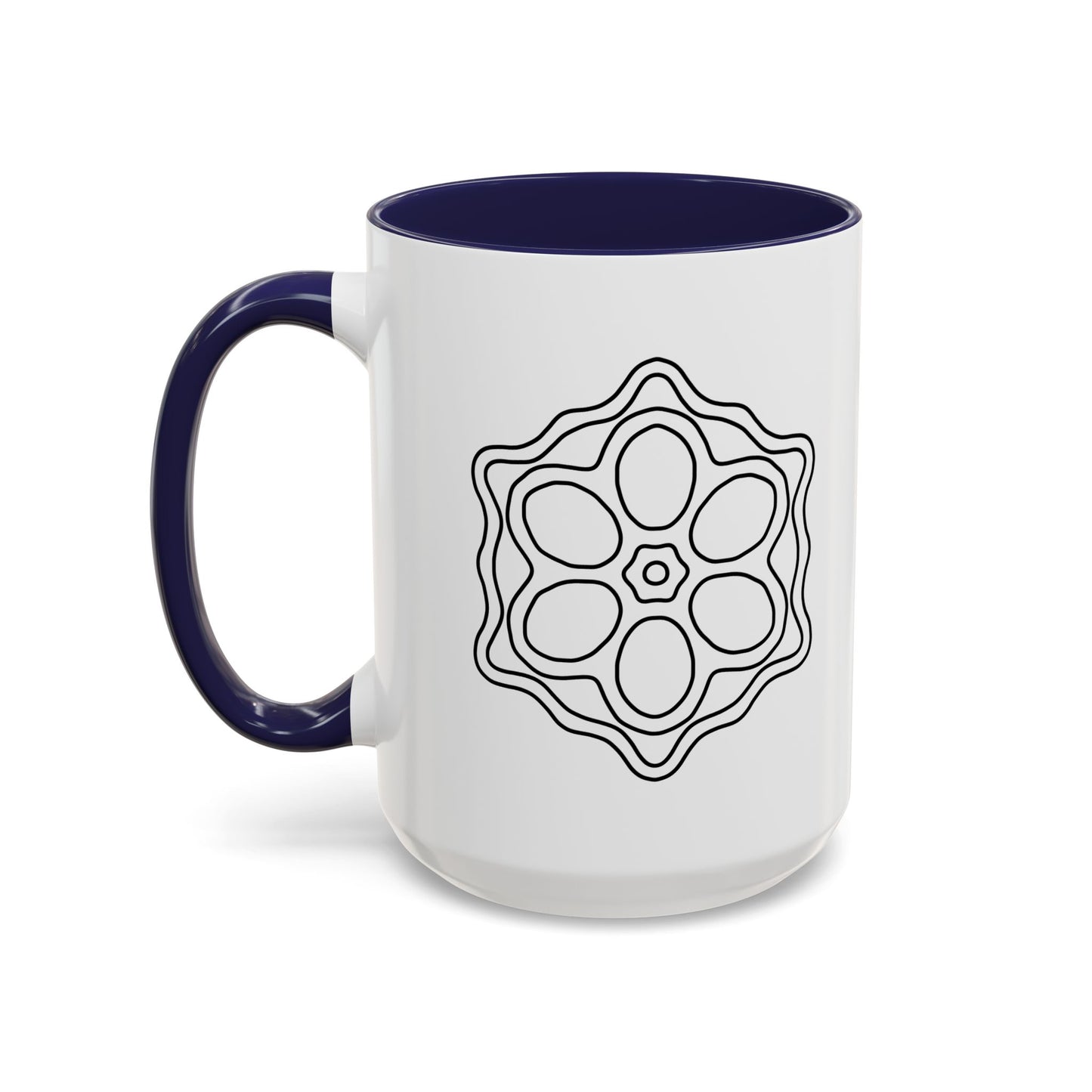 Elegant Floral Accent Coffee Mug, Perfect for Home, Office, Gifts, Birthdays, Inspirational Quotes, Tea Lovers