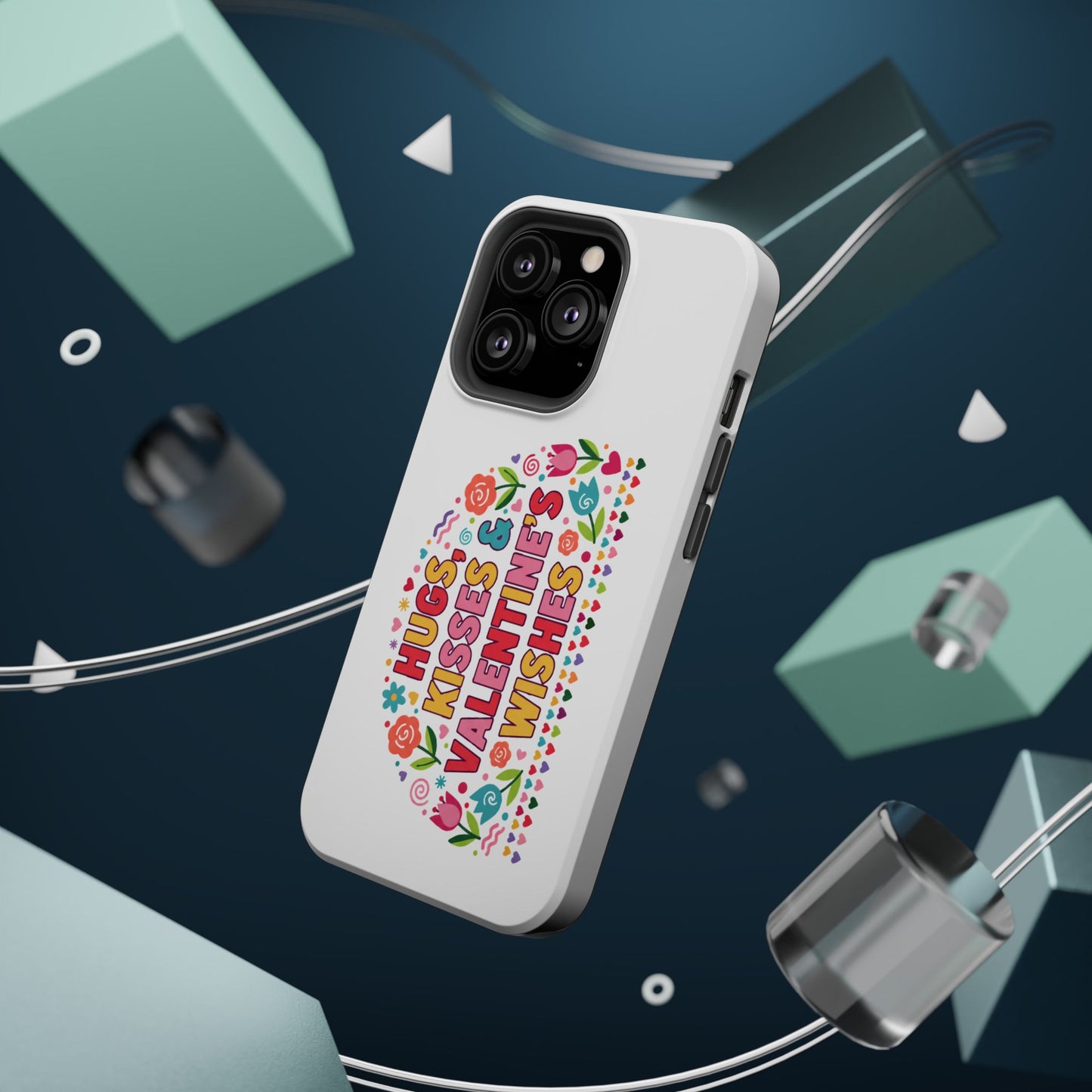 Hugs, Kisses & Valentine’s Wishes - Magnetic Phone Case