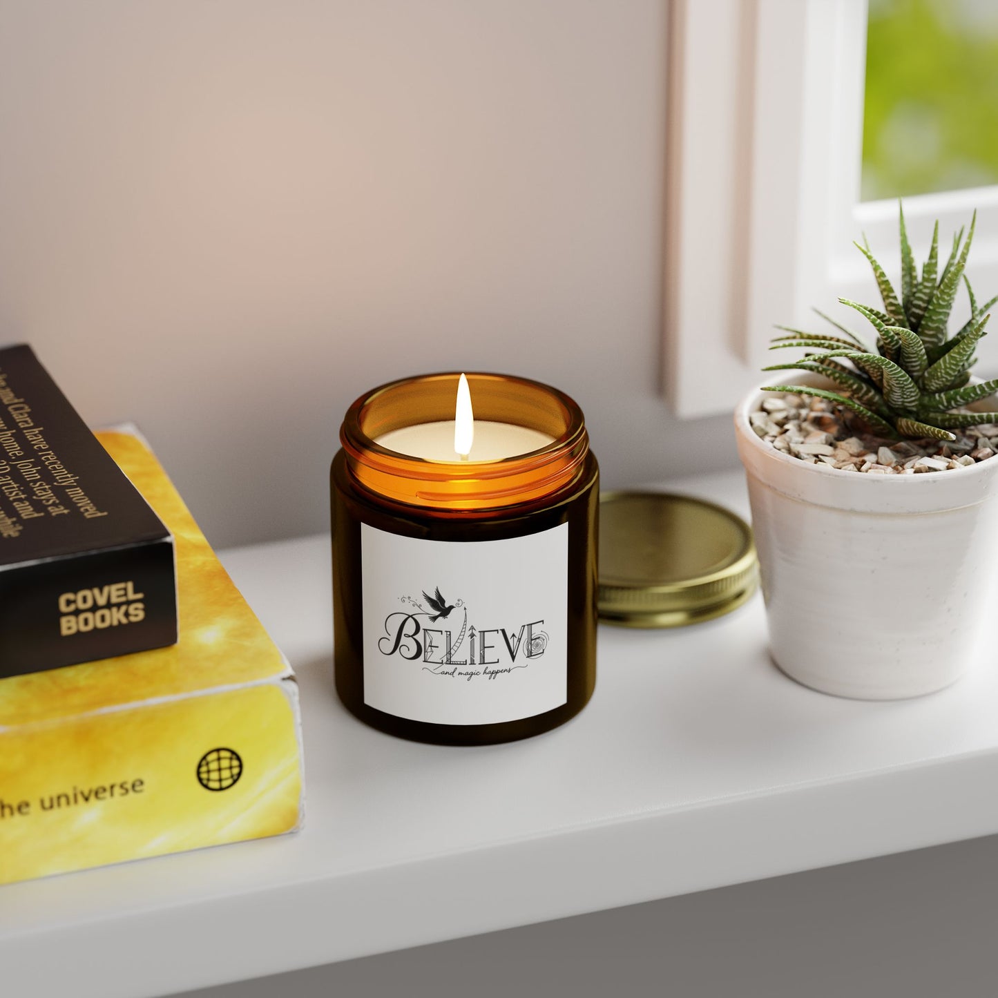Believe and Magic Happens - Scented Candle