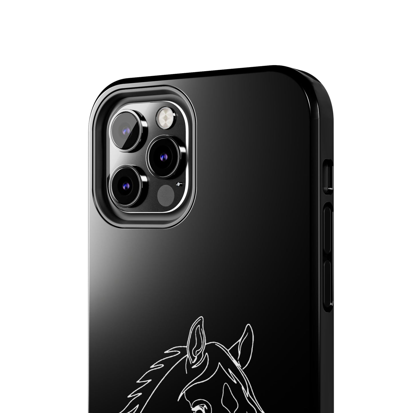 Horse Portrait Sketch - Phone Case