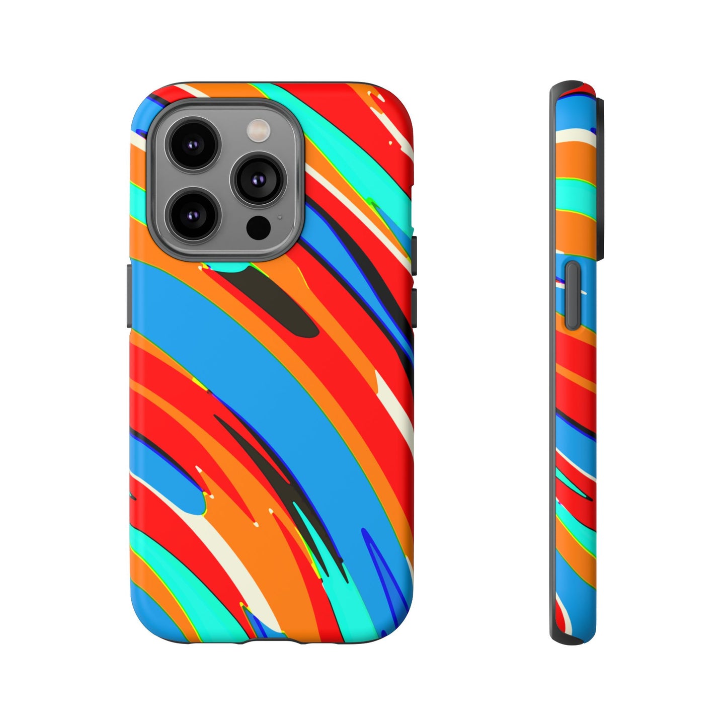 Abstract Color Swirl - Phone Case