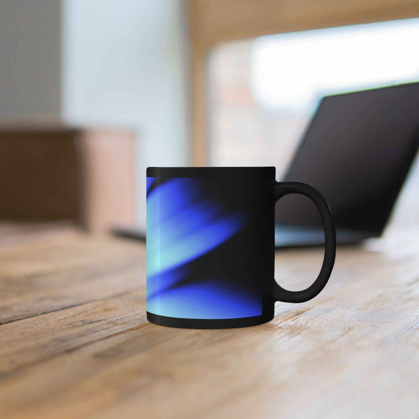 Orbital Drift - Black Mug