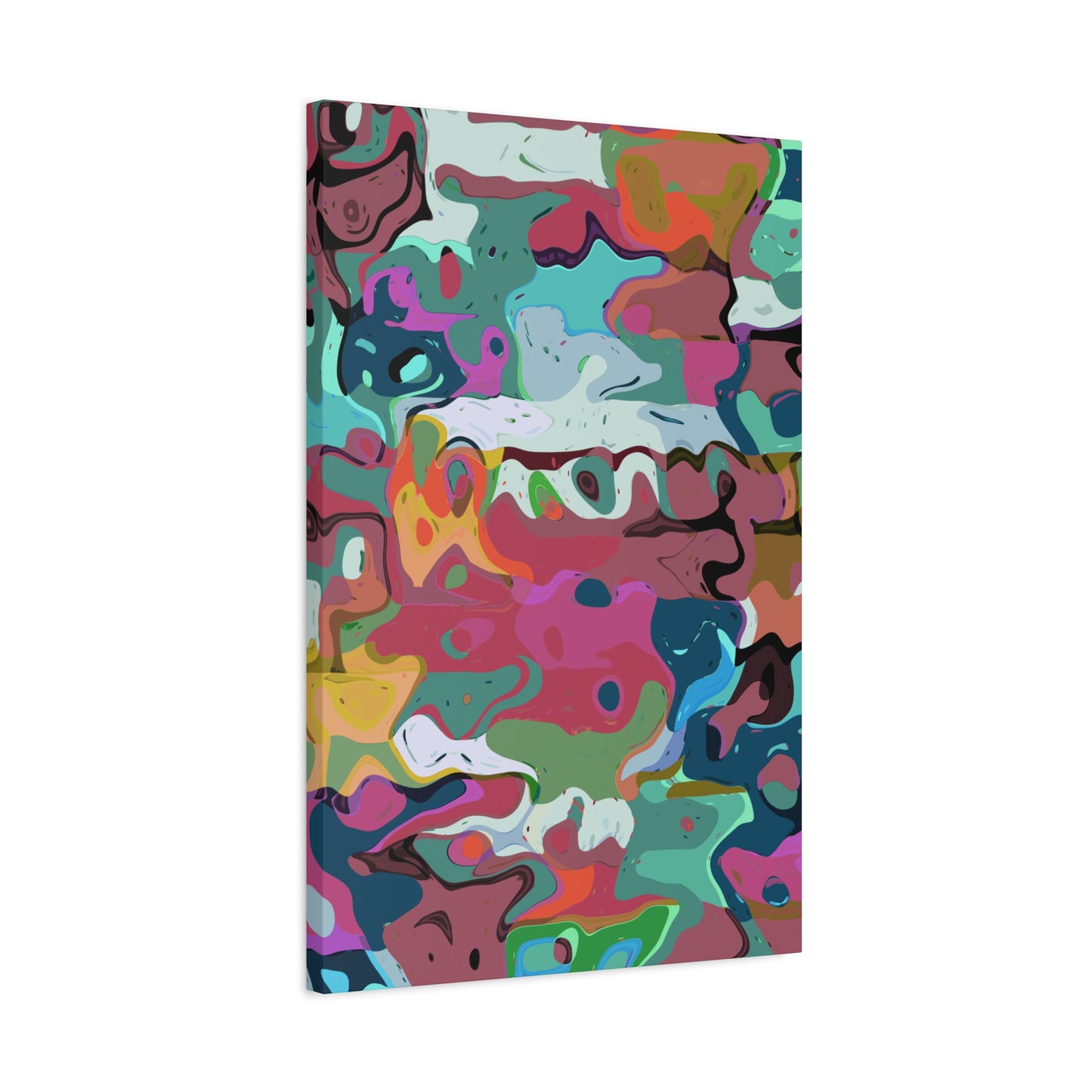 Colorful Abstract Marble - Canvas