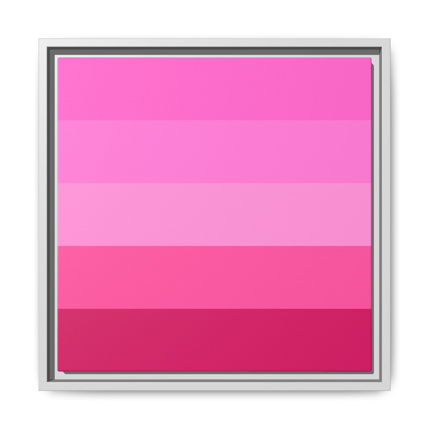 Valentine Rose Colors - Framed Canvas