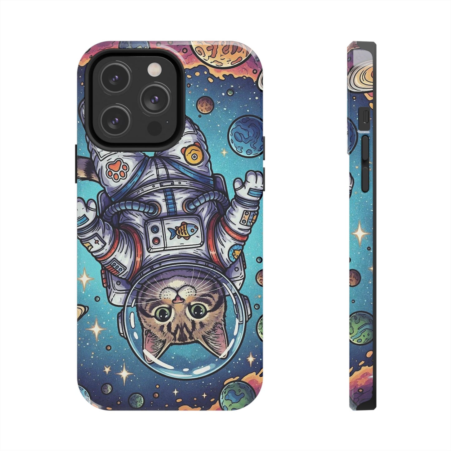 Astronaut Cat - Phone Case