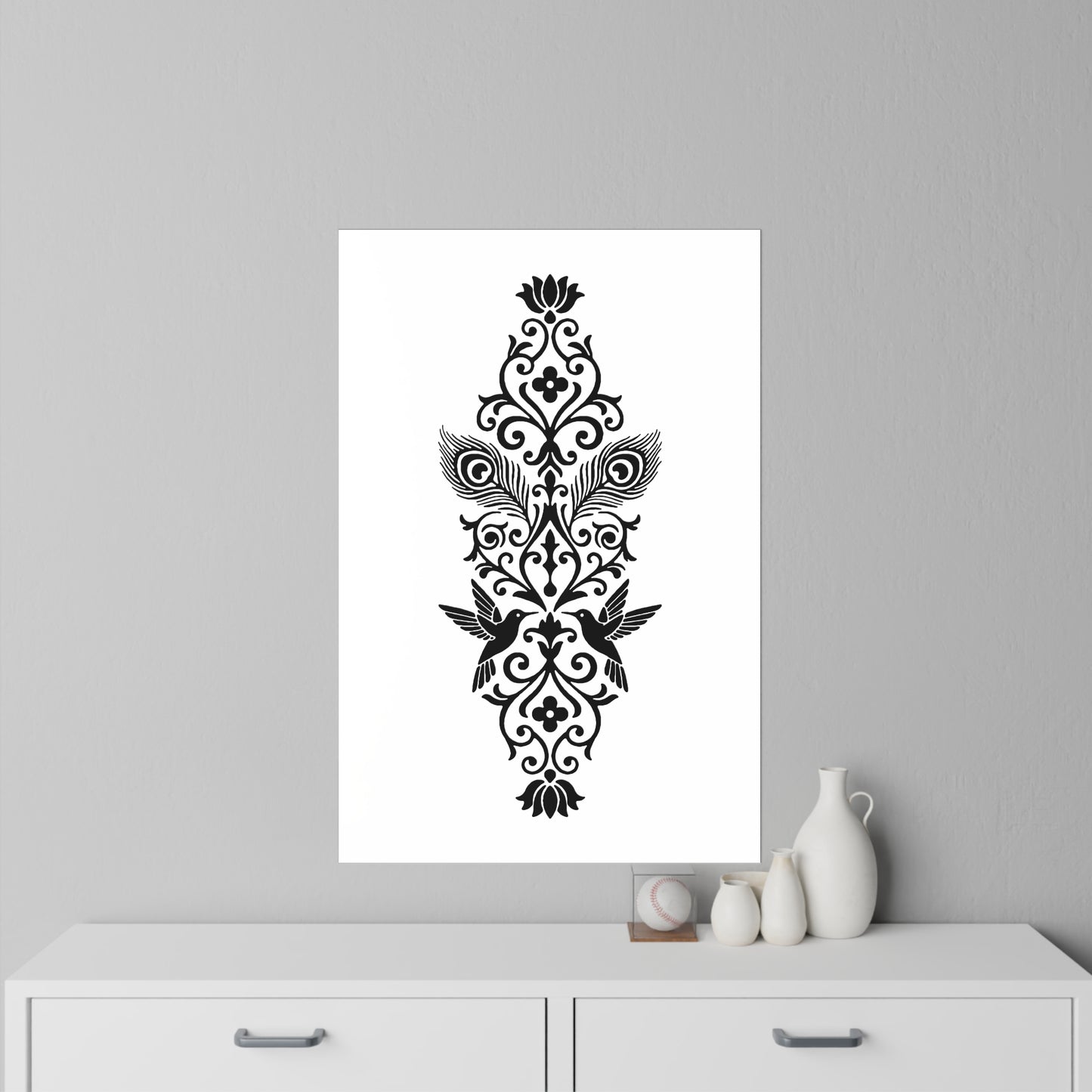 Hummingbird Soulmates - Wall Decal