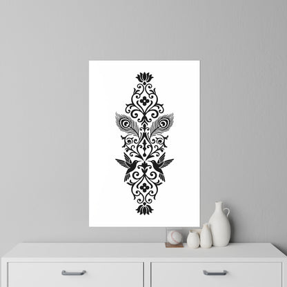 Hummingbird Soulmates - Wall Decal