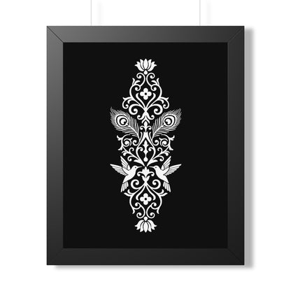 Hummingbird Soulmates - Framed Poster