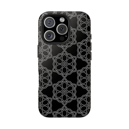 Geometric Sacred Flower - Phone Case